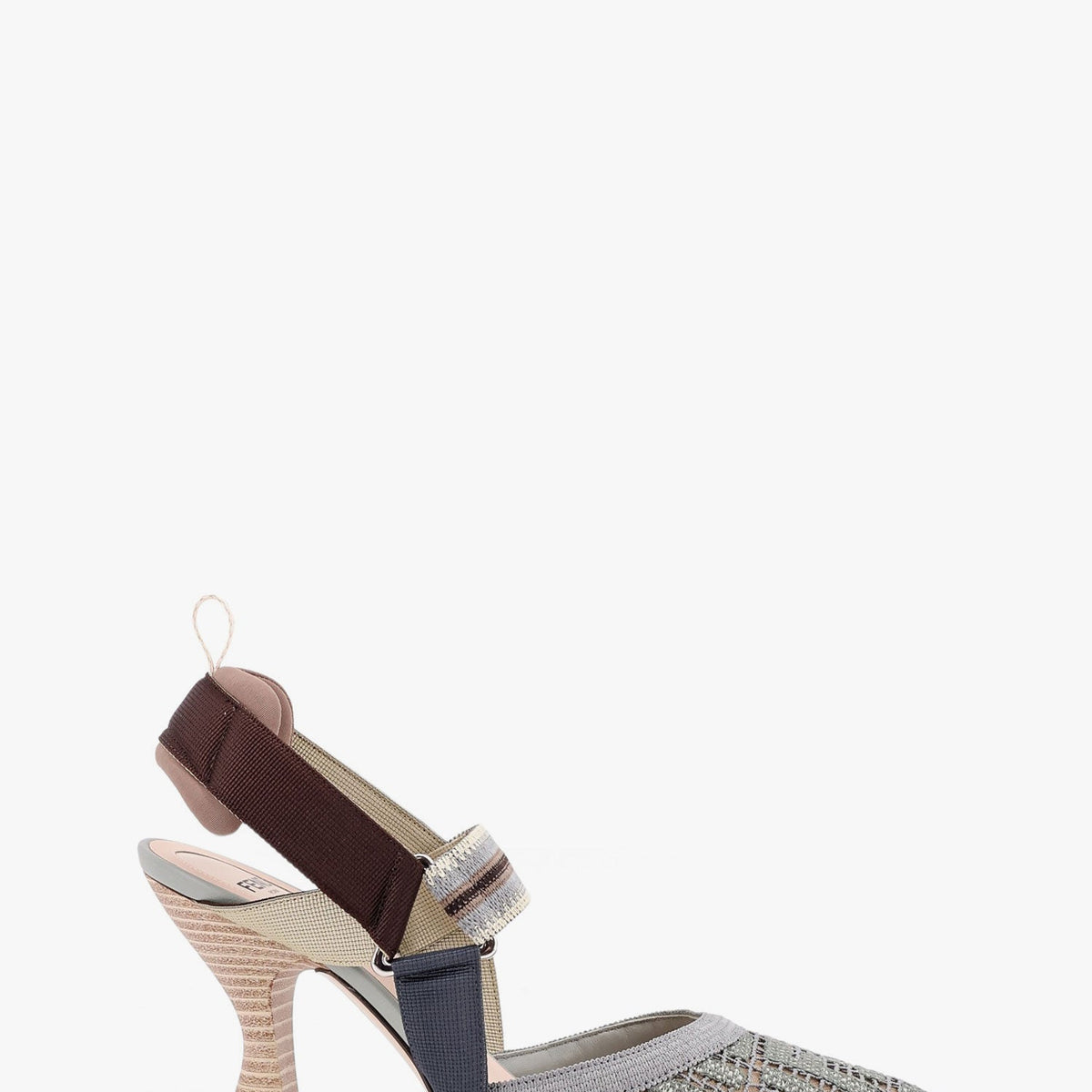 Fendi sandals luxury designer piece front view