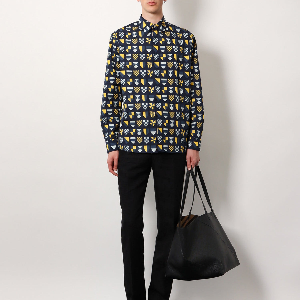 Fendi premium blouses detail and craftsmanship close-up