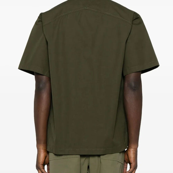 Bottega Veneta Tops? Bottega Veneta Men Light Cotton Twill Short Sleeved Shirt Elegant Everyday Designer Top