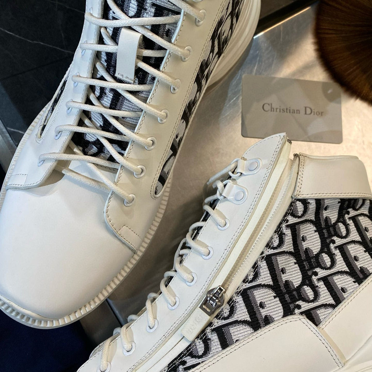 Dior Shoes- Dior Combat Boots Premium Designer Casual Shoes