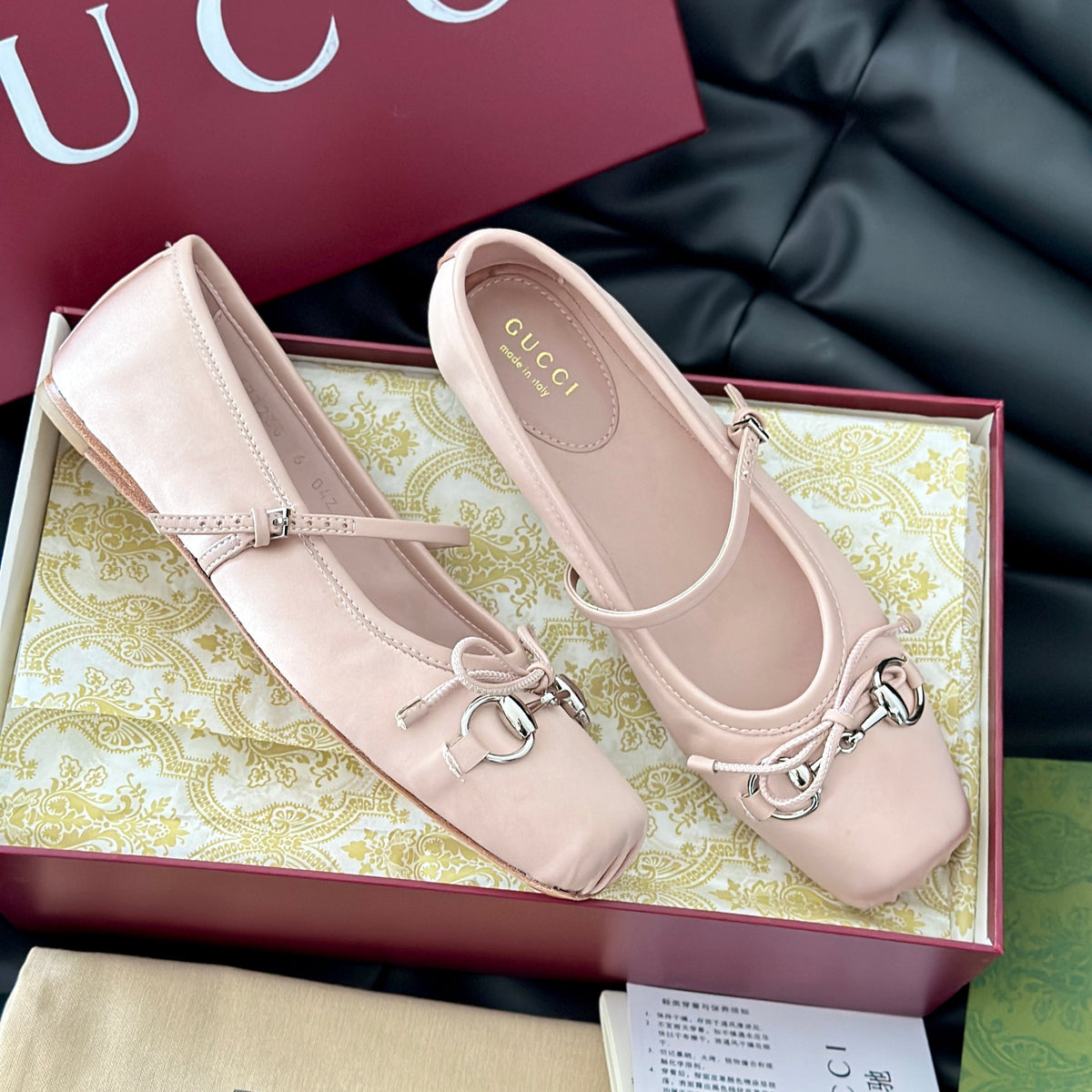Gucci Shoes- Gucci Ballet Flats Luxury Lifestyle Designer Footwear