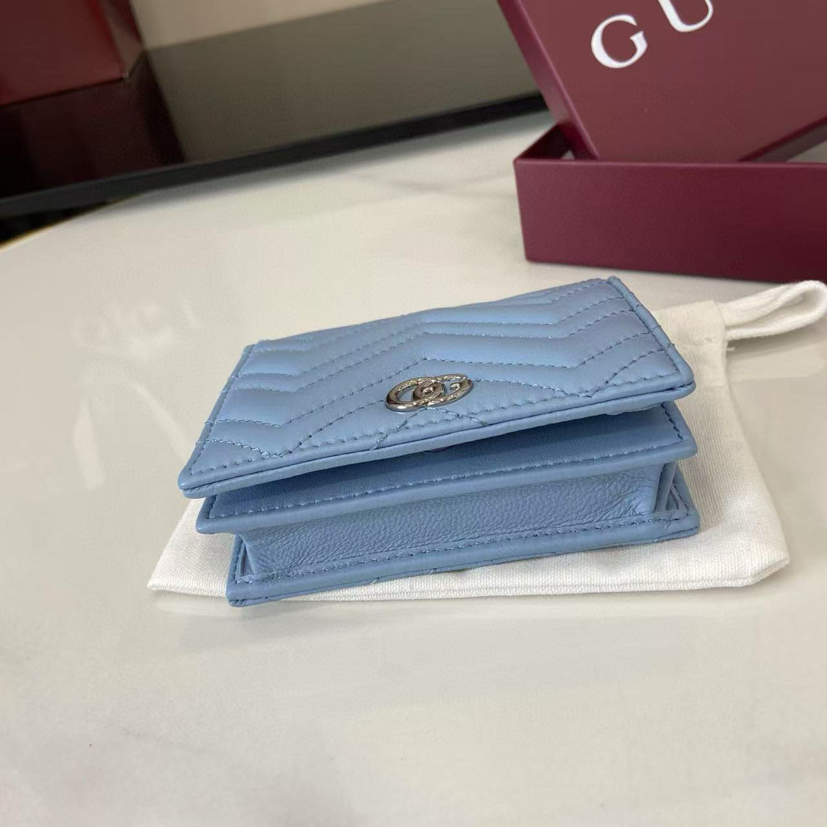 Gucci Wallets- Gucci Marmont Small Wallet Elegant Everyday Leather Wallet