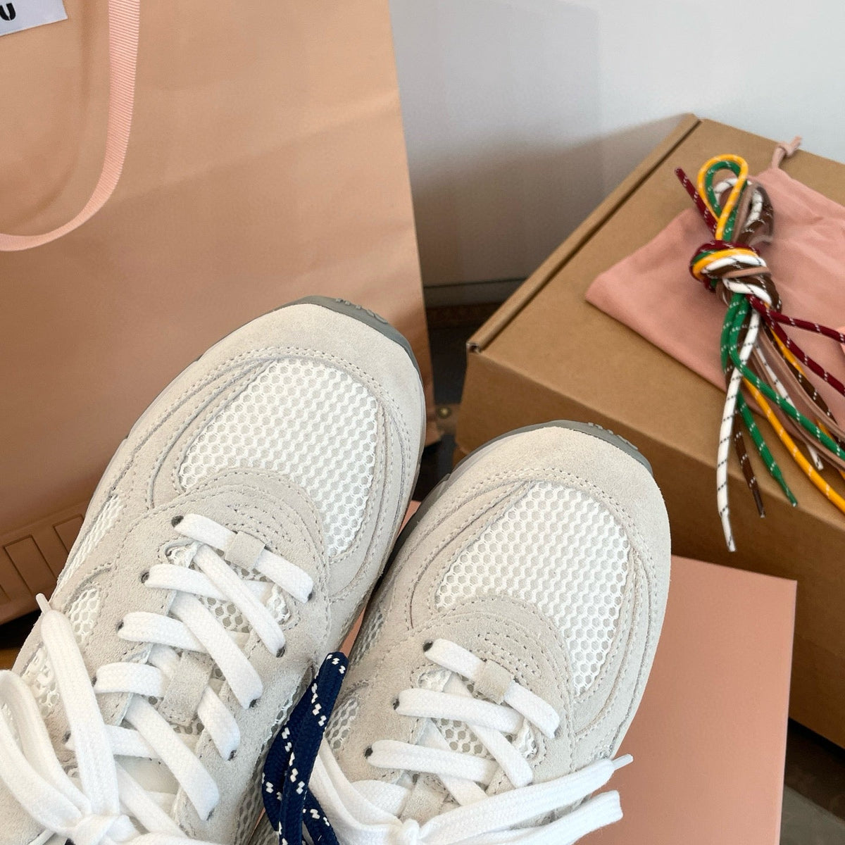 Shoes- Miu M Trainers Luxury Lifestyle Designer Footwear