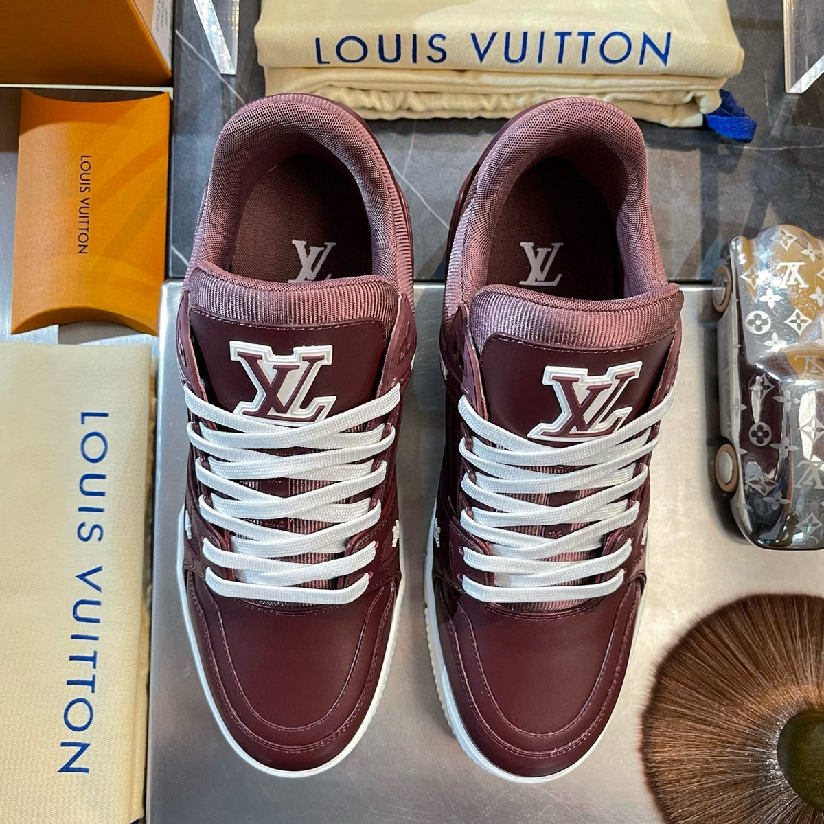 Louis Vuitton Shoes- Louis Vuitton Lou Trainers Luxury Lifestyle Designer Footwear