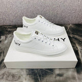 Givenchy Burgundy Low-Top Sneakers - Front View