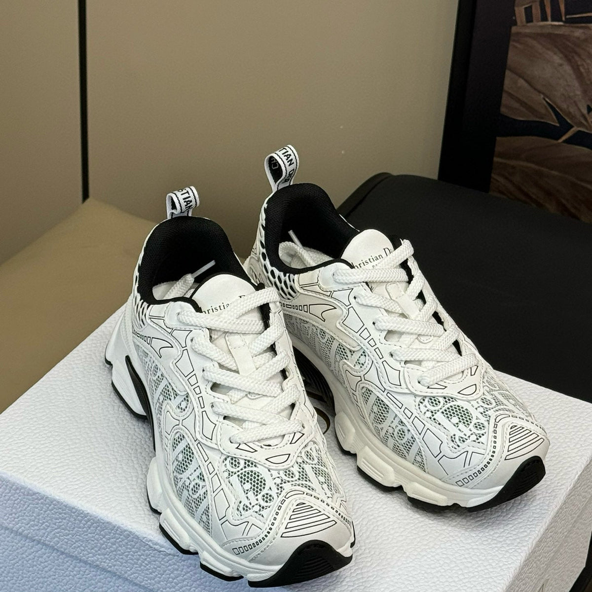 Dior Shoes- Dior Chrono Sneaker Premium Designer Casual Shoes