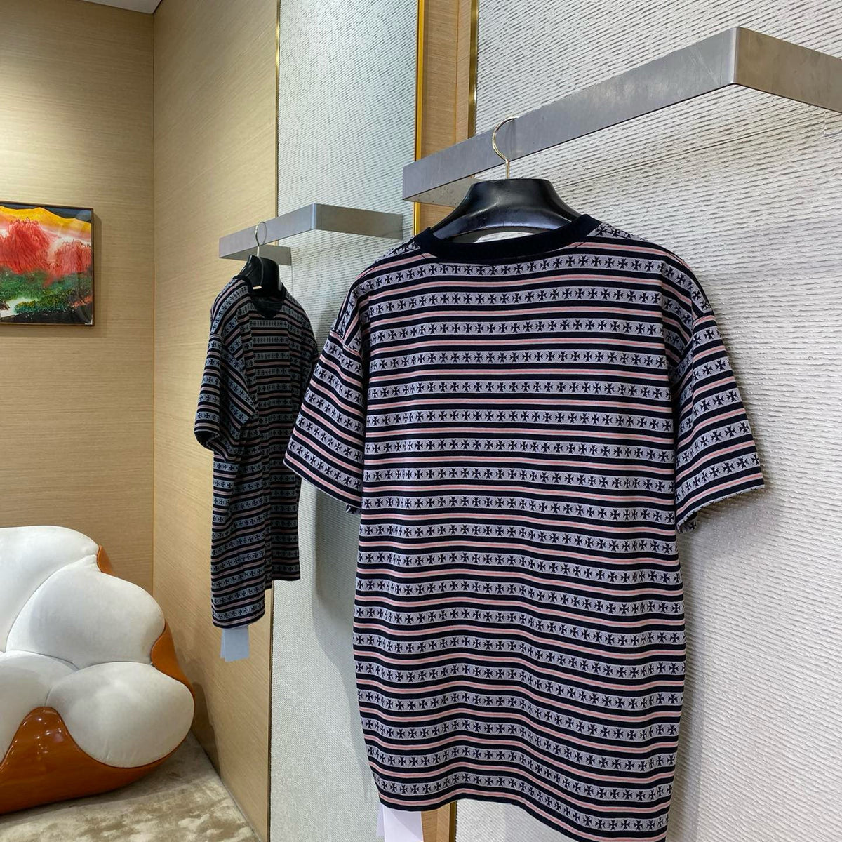 T-Shirts- Chrome T-shirt Casual Everyday Designer Tee