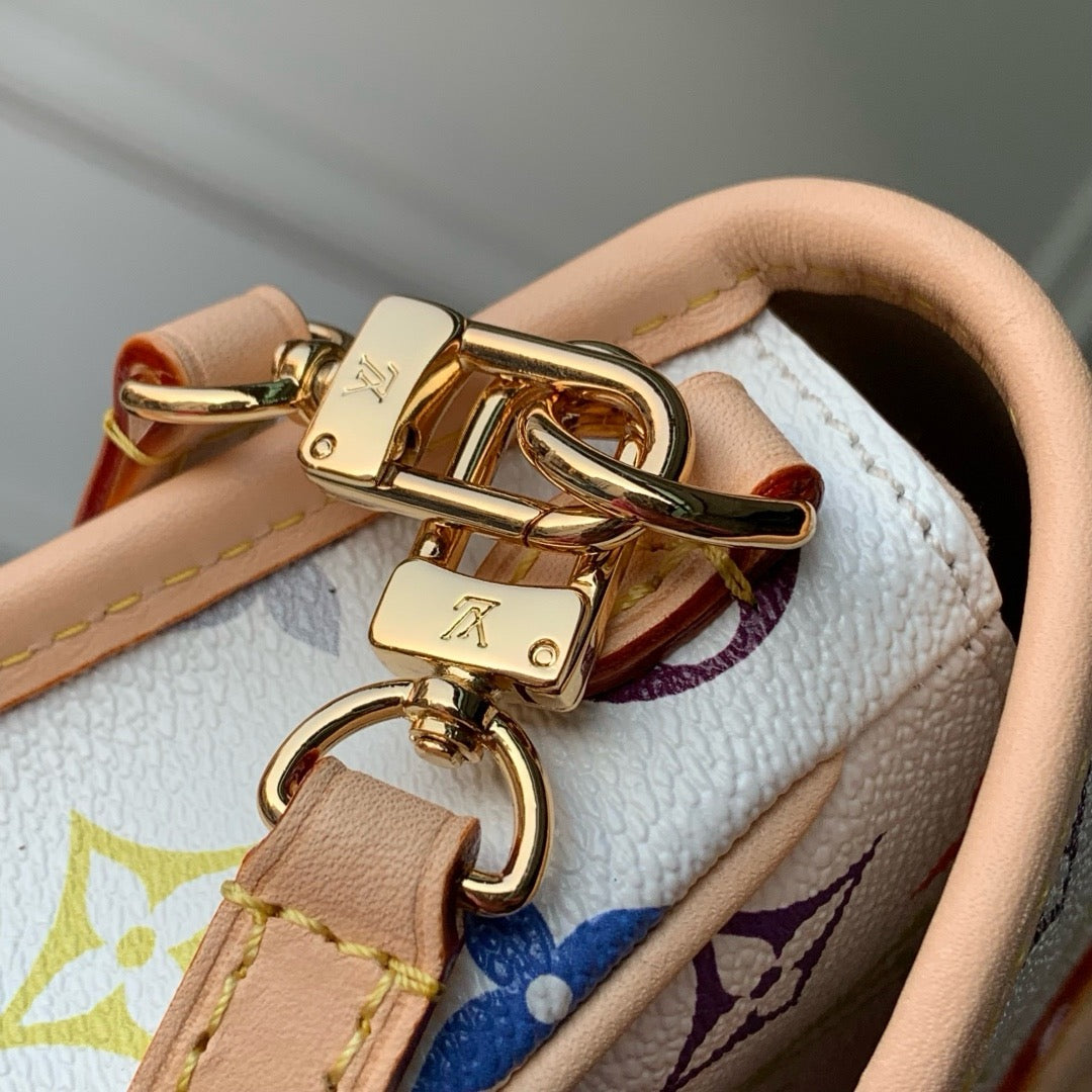 Louis Vuitton Bags- Louis Vuitton Lou x Murakami Nano Diane Bag Luxury Designer Leather Handbag