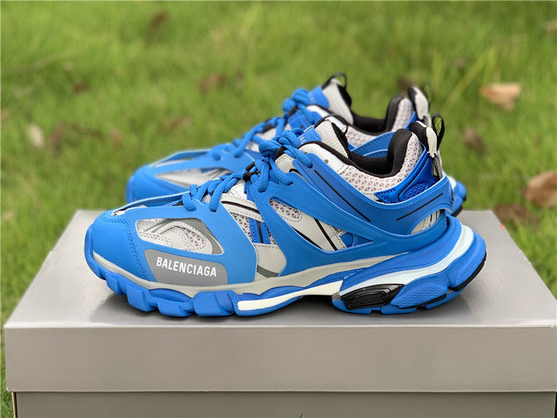 Balenciaga White Low-Top Sneakers - Front View
