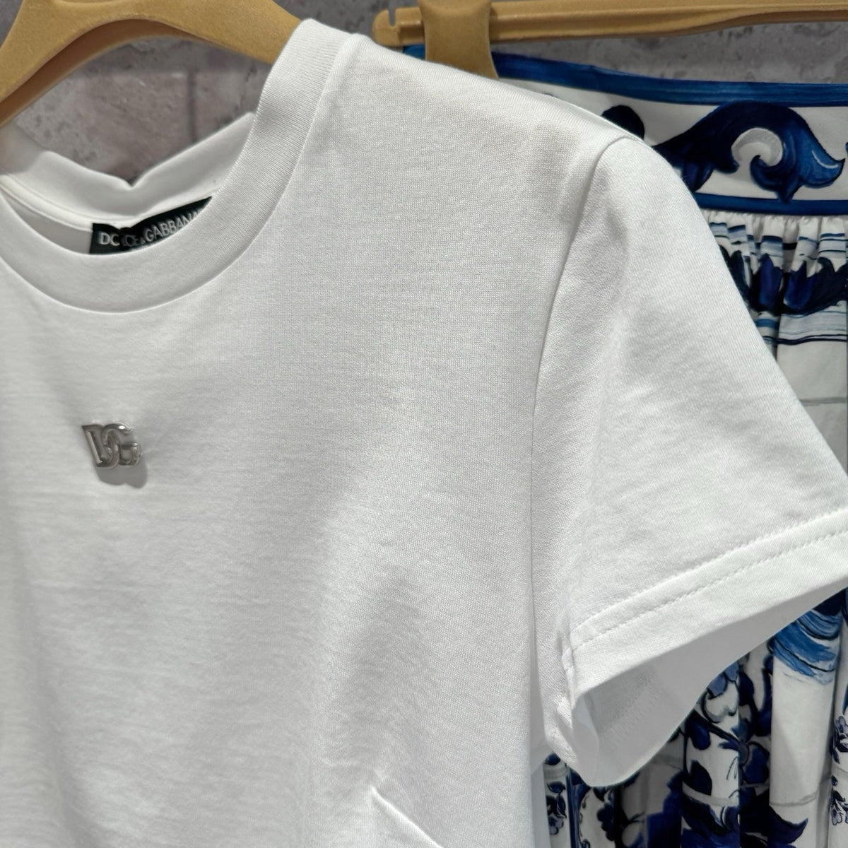 Tops- D&g Crop Top Premium Designer Casual Top