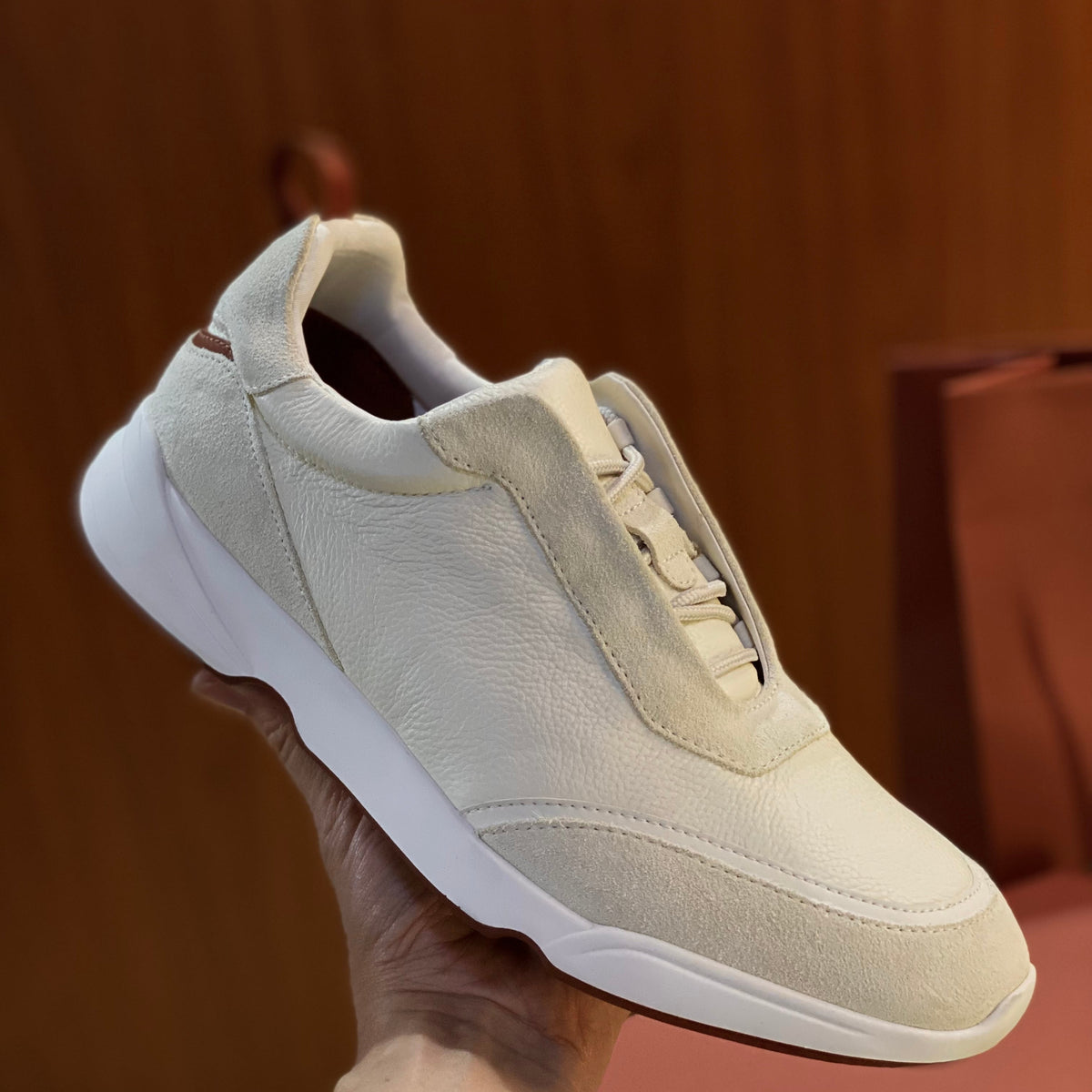 Shoes- Loro P Modular Walk Sneakers Luxury Lifestyle Designer Footwear