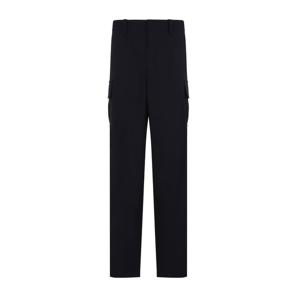 Bottega Veneta Pants? Bottega Veneta Fine Wool Pants Women Premium Designer Casual Trousers