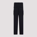 Bottega Veneta premium pants detail and craftsmanship close-up