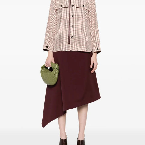 Bottega Veneta Tops? Bottega Veneta Women Check Viscose Shirt Elegant Everyday Designer Top