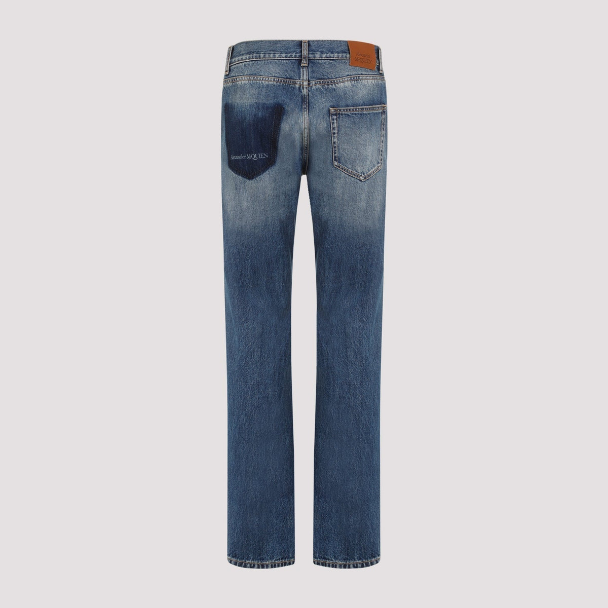 Alexander McQueen Jeans? Alexander Mcqueen Cotton Jeans Men Premium Designer Denim Jeans