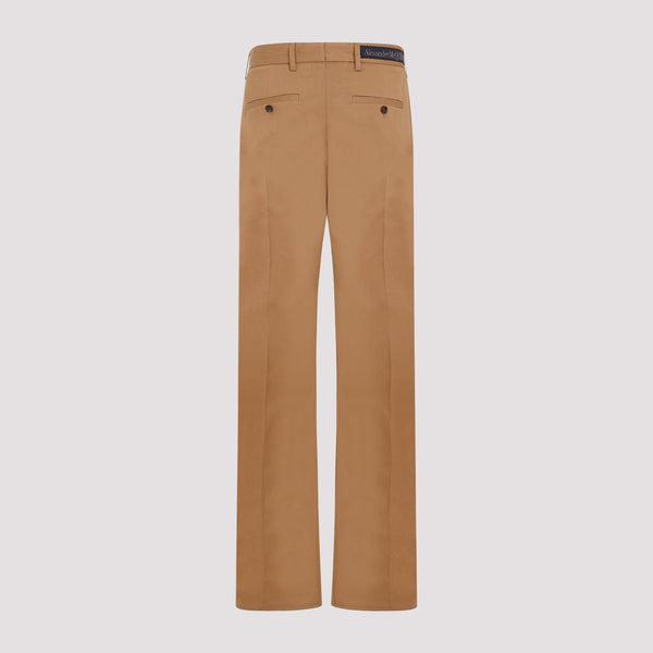 Alexander McQueen premium pants detail and craftsmanship close-up