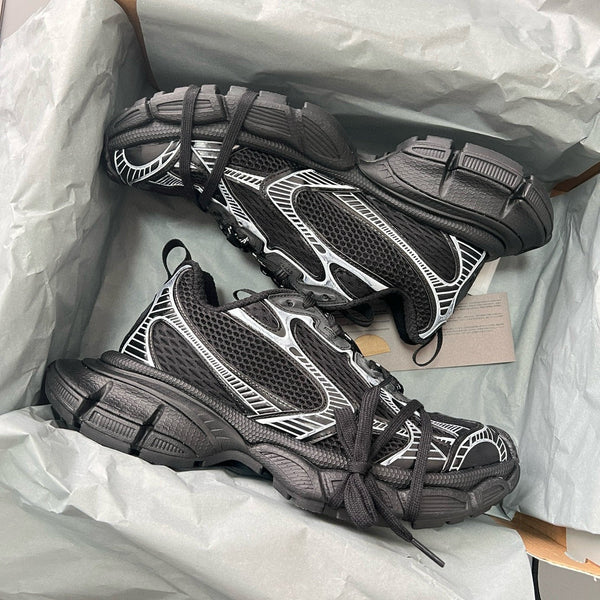 Front view of Balenciaga Phantom Trainers premium footwear