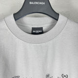 Close-up of Balenciaga designer clothing craftsmanship