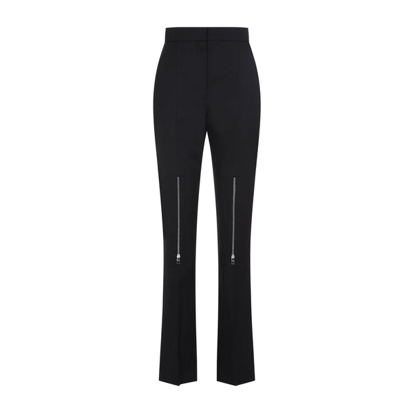 Alexander McQueen Pants? Alexander Mcqueen Wool Pants Women Premium Designer Casual Trousers