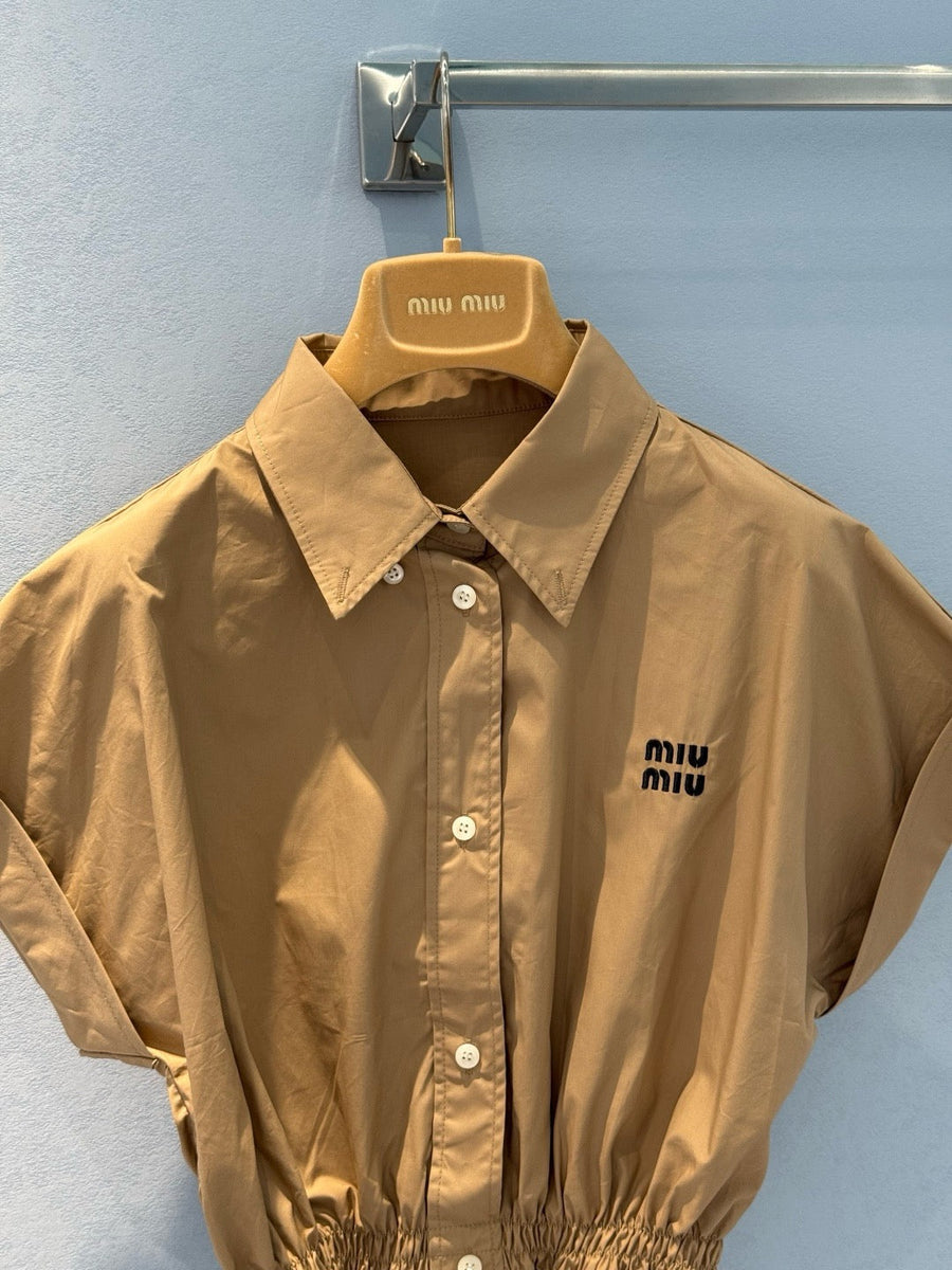 Tops- Miu M Top Elegant Everyday Designer Top