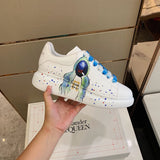 Alexander McQueen shoes Style 324 - front view, sleek modern silhouette