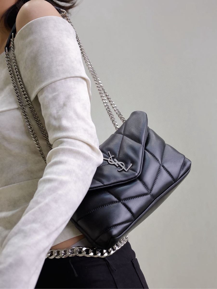 Saint Laurent Bags- Saint Laurent Toy Loulou Puffer Bag Premium Designer Shoulder Bag