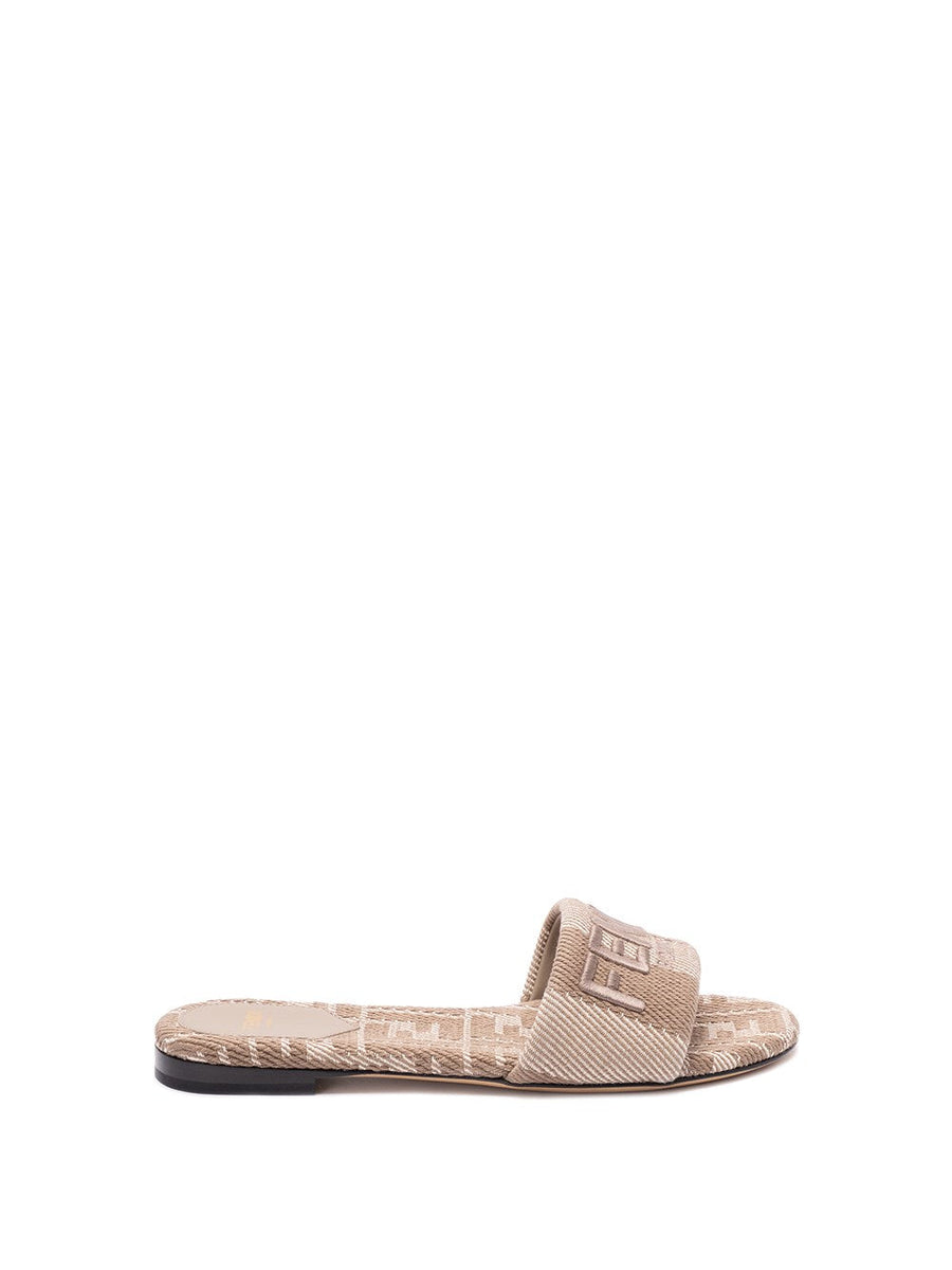 Fendi sandals luxury designer piece front view