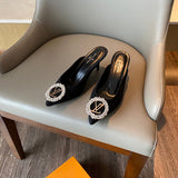 Louis Vuitton Beige Ankle Strap Heels - Lifestyle Styling Shot