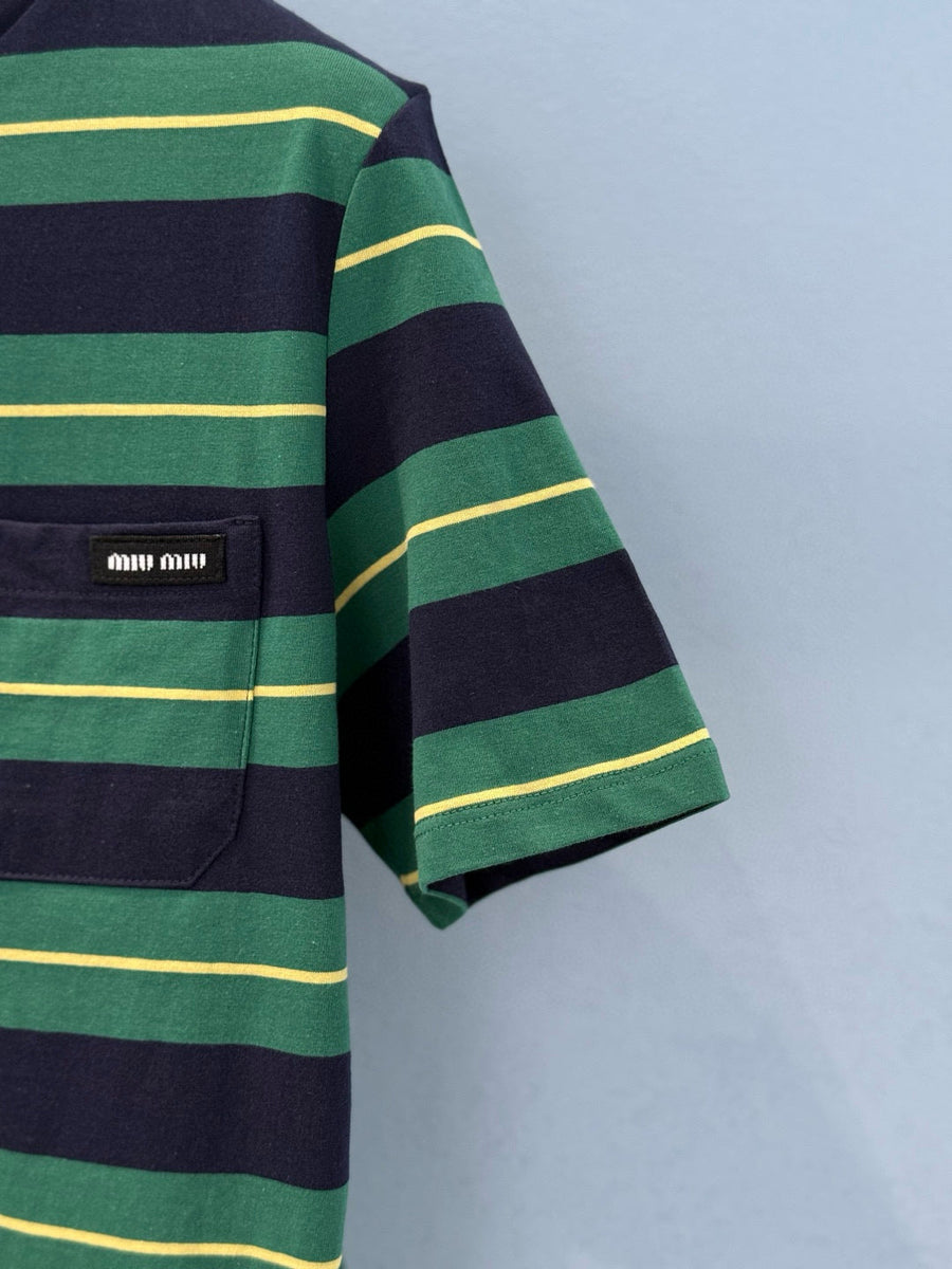 T-Shirts- Miu M T-shirt Premium Designer Cotton T-Shirt