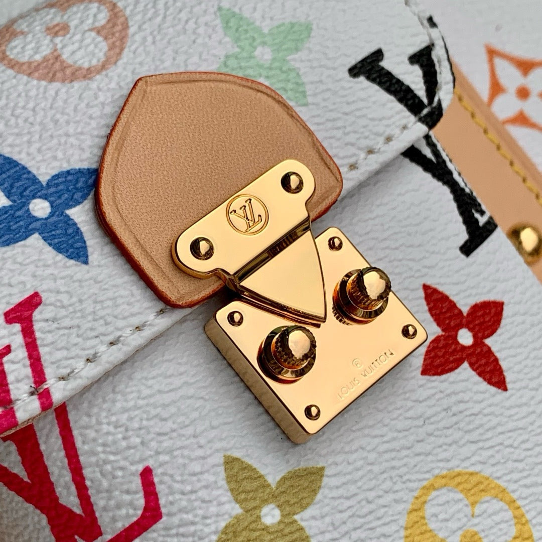 Louis Vuitton Bags- Louis Vuitton Lou x Murakami Keepall 45 Bag Luxury Designer Leather Handbag