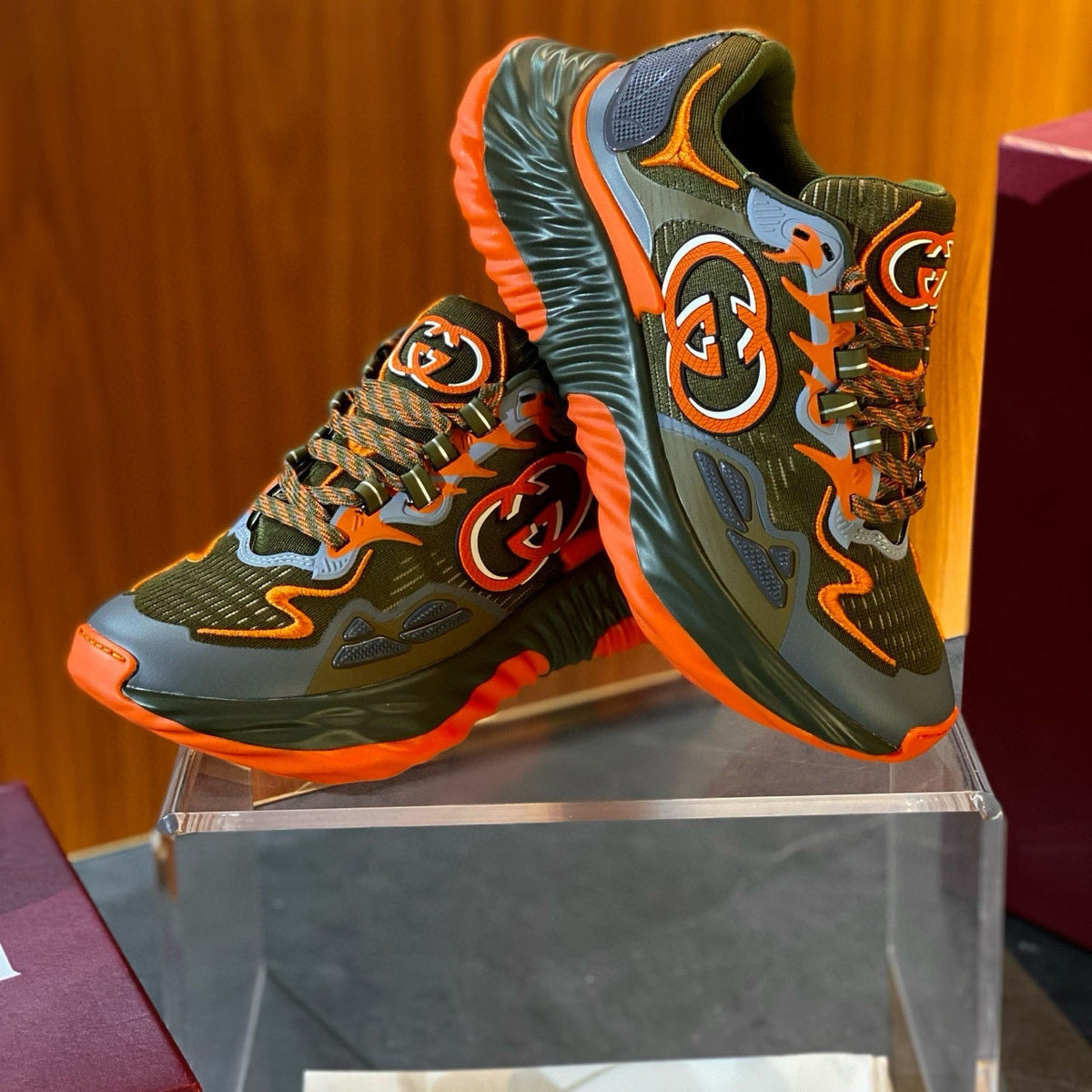 Gucci Shoes- Gucci Ripple Sneakers Luxury Lifestyle Designer Footwear