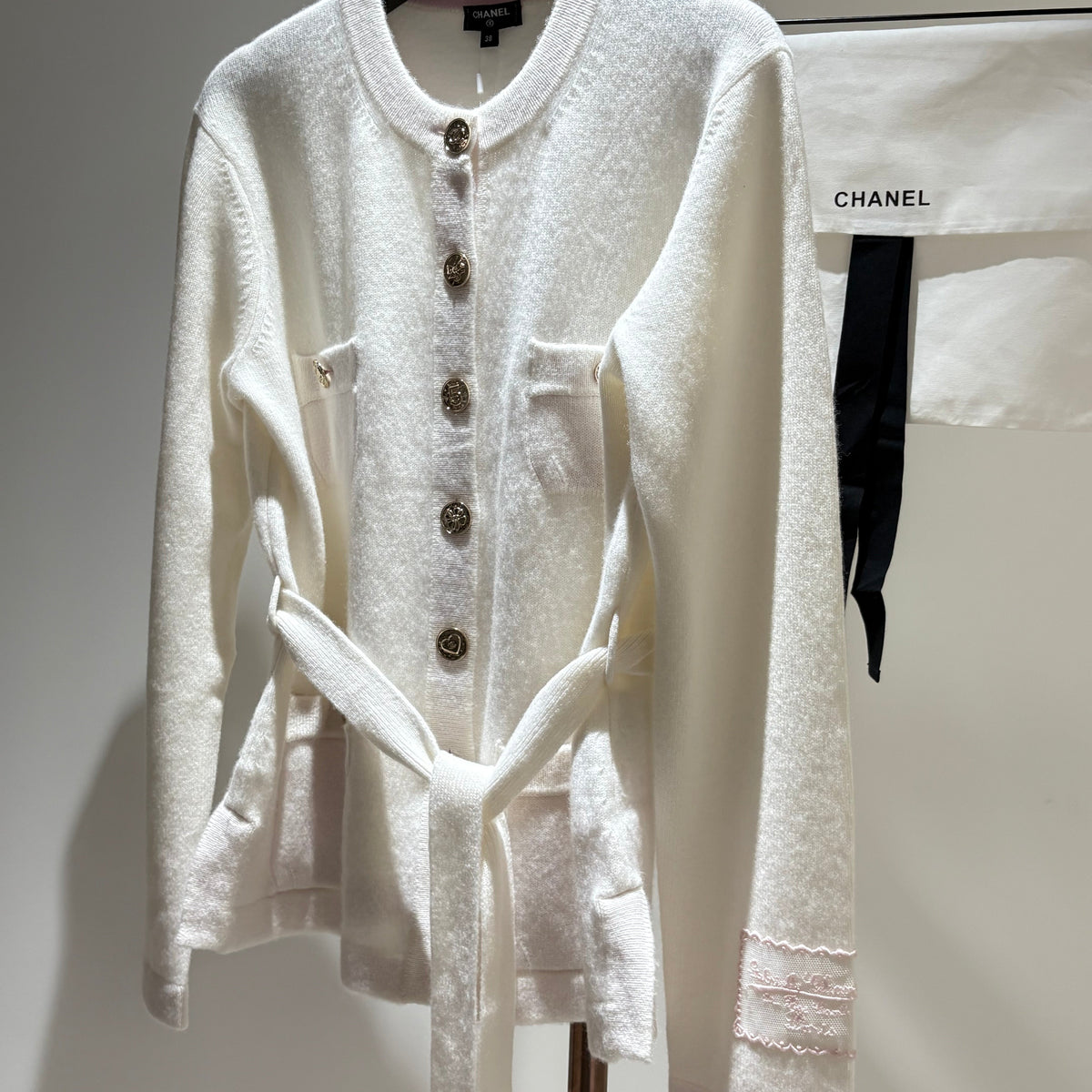 Chanel Sweaters? Chanel Cardigan Luxury Designer Knit Sweater
