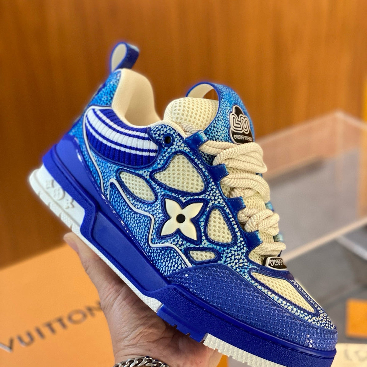 Velouxe Shoes?  Velouxe Lou Trainers Premium Designer Casual Shoes
