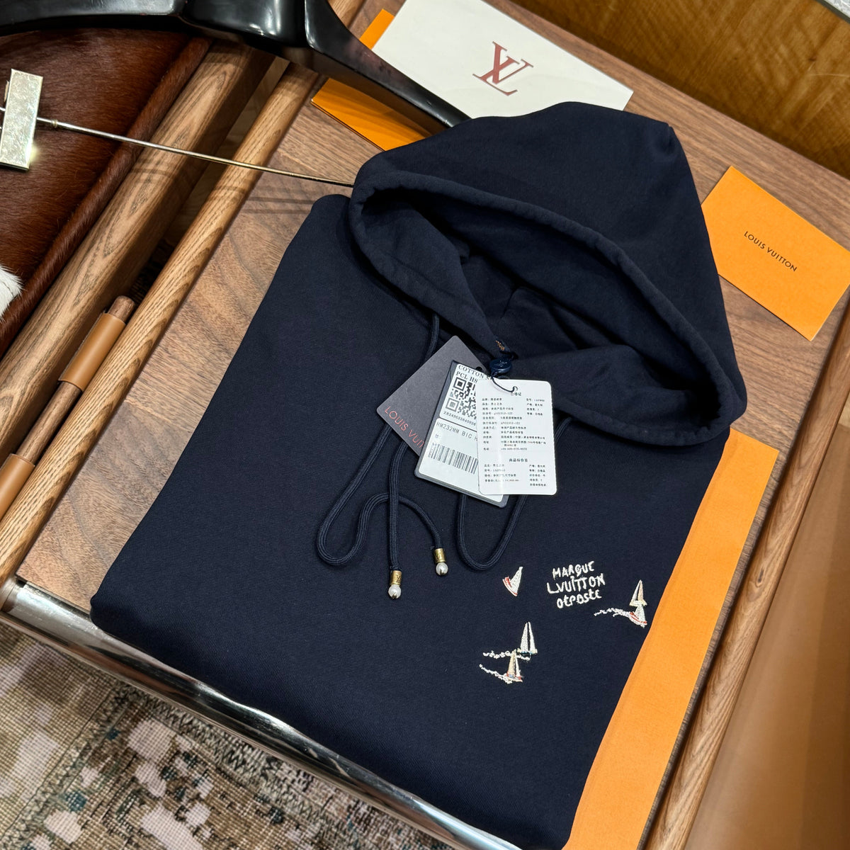 Louis Vuitton Hoodies- Louis Vuitton Lou Hoodie Premium Designer Casual Hoodie