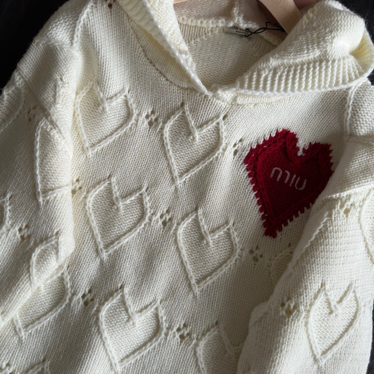 Sweaters- Miu M Jumper Premium Casual Designer Knitwear