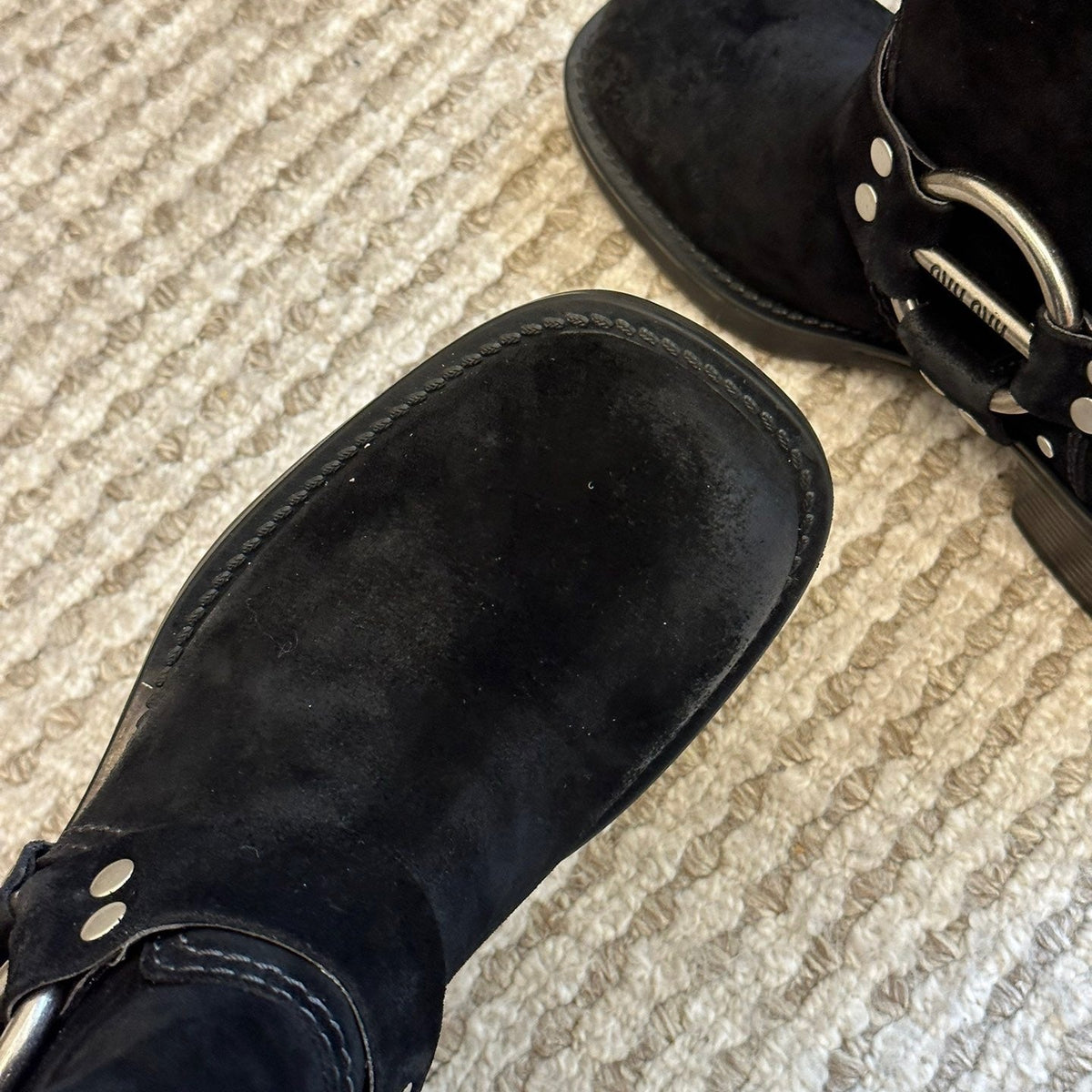Shoes? Miu M Boots Luxury Lifestyle Designer Footwear