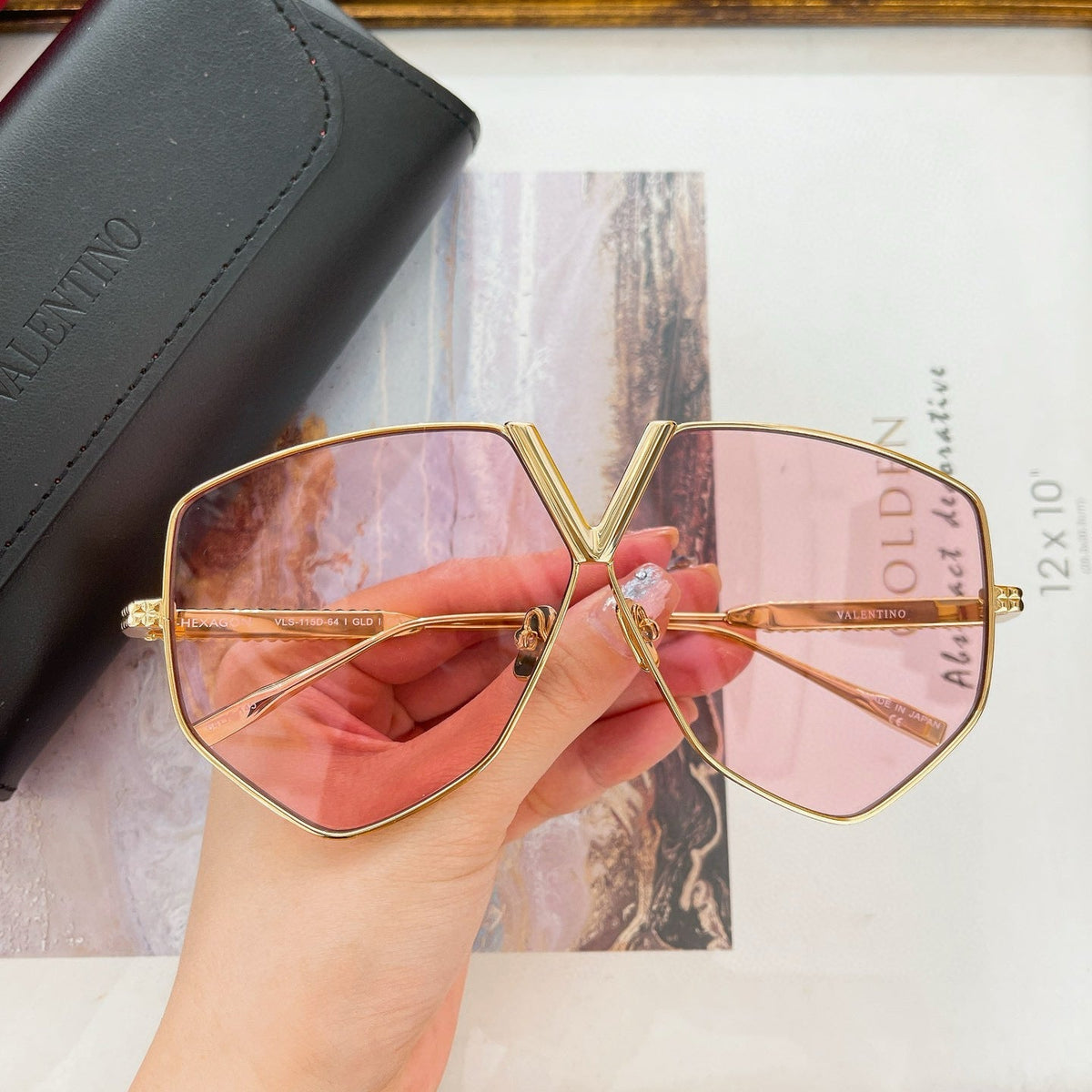Sunglasses- Val Sunglasses Luxury Designer UV Sunglasses