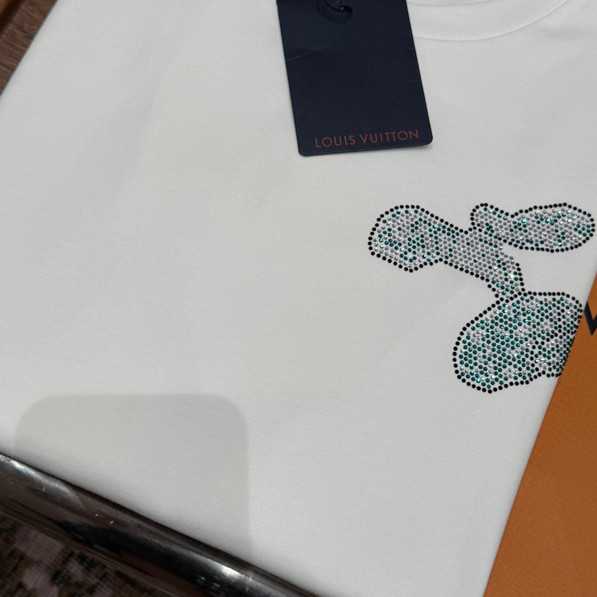 Louis Vuitton T-Shirts- Louis Vuitton Lou T-shirt Premium Designer Cotton T-Shirt