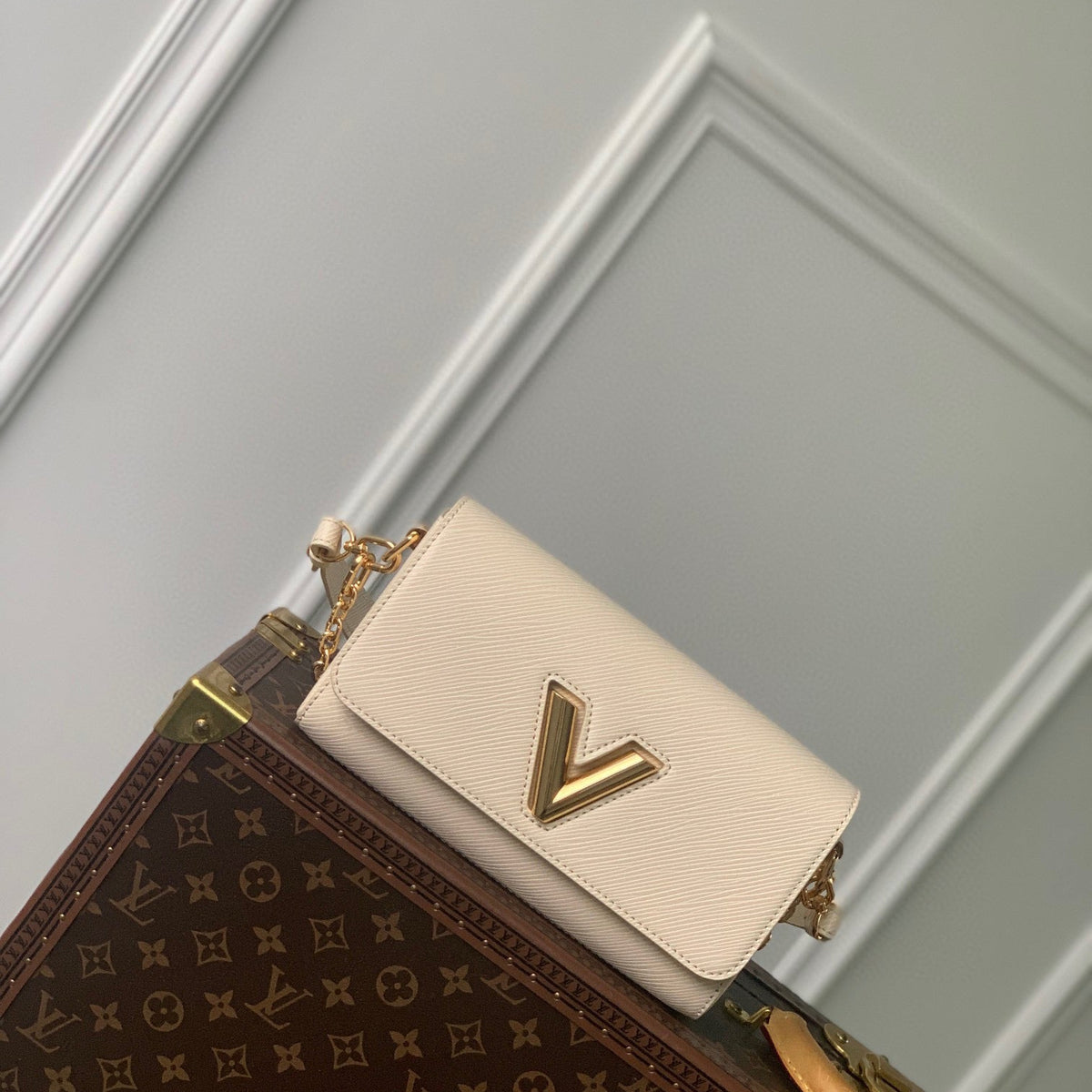 Louis Vuitton Bags- Louis Vuitton Lou Twist West Bag Luxury Designer Leather Handbag