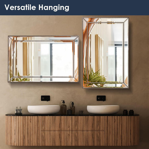 24'' X 36'' Metro Beveled Edge Mirror