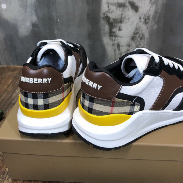 Burberry Camel Slingback Heels - Angled View