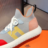 Hermes shoes Style 383 - logo and branding close-up