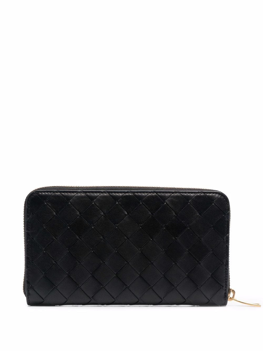 Bottega Veneta premium wallets detail and craftsmanship close-up