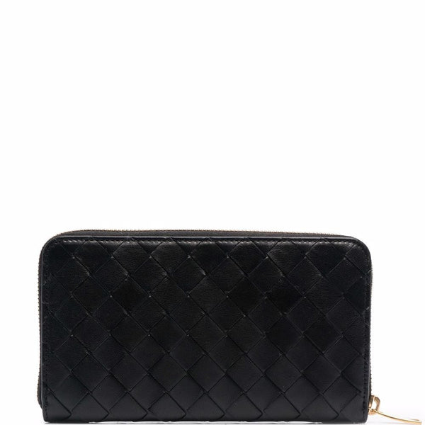 Bottega Veneta premium wallets detail and craftsmanship close-up