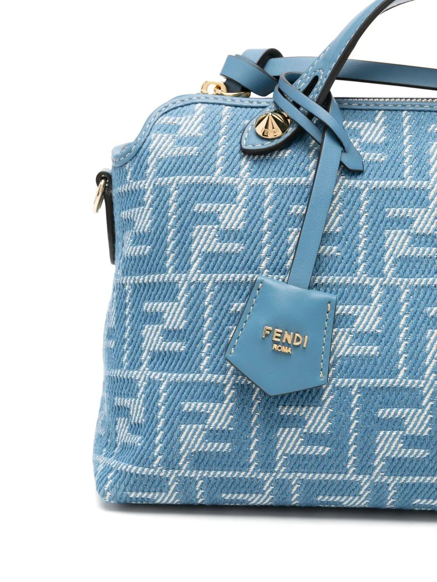 Close-up of Fendi clothing hardware and fine stitching