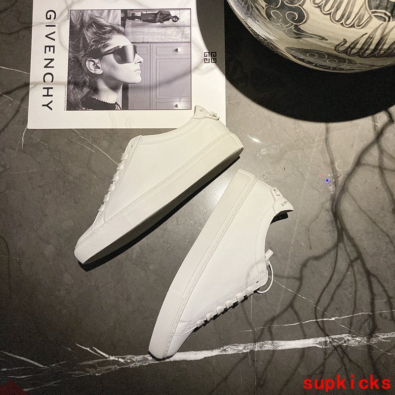 Givenchy White Bow-Detail Flats - Toe Detail View
