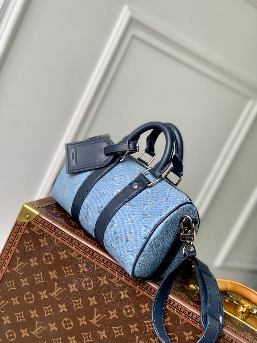 Louis Vuitton Bags- Louis Vuitton Lou Keepall 25 Bag Premium Designer Shoulder Bag