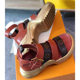 Louis Vuitton shoes Style 311 - top view showing design