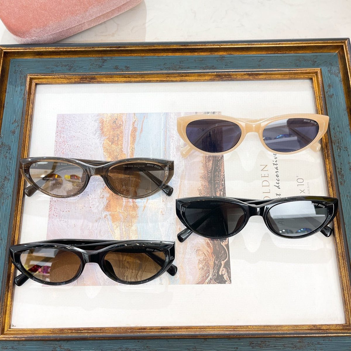 Sunglasses- Miu M Sunglasses Premium Fashion Designer Sunglasses