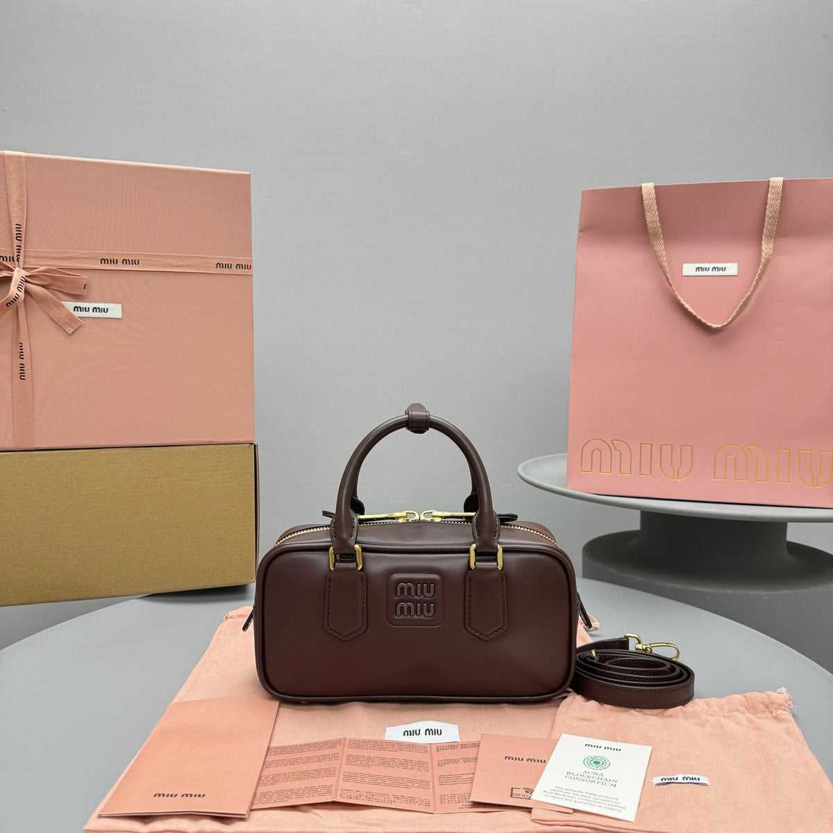 Bags- Miu M Arcadie Bag Elegant Everyday Designer Handbag